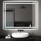 100 cm garums x 80 cm platums / Pretmiglošanas + 3 gaismas krāsas + aptumšojama