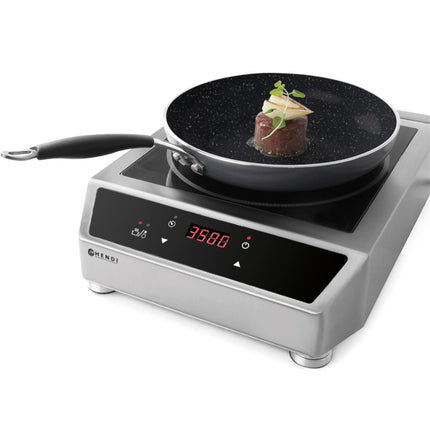 Aluminium pan with Teflon Platinum Professional coating not included 24 cm - Hendi 621110