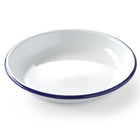 Deep-Enameled Plate White Wed 180mm Hendi 621240