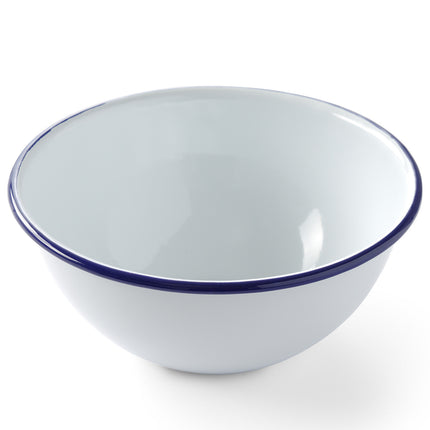 Enamelled Bowl white Wed. 160mm Hendi 621288