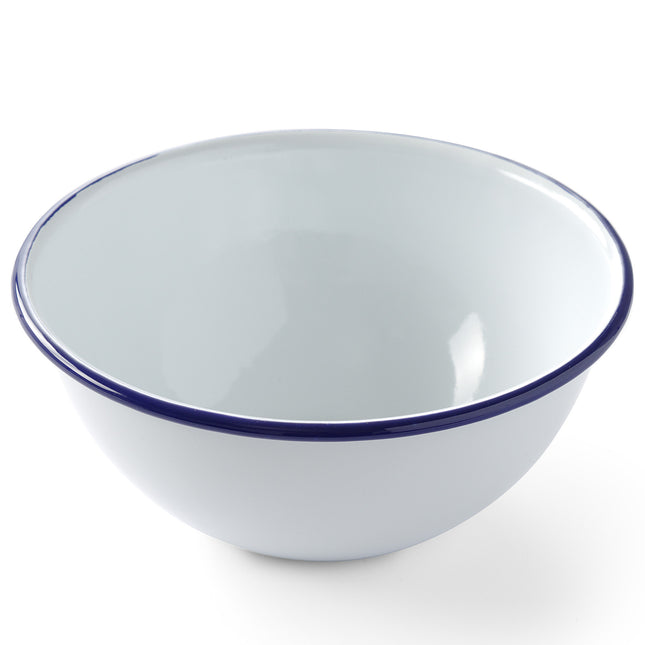 Enamelled Bowl white Wed. 160mm Hendi 621288