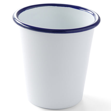 White Enamelled Cup 400ml Hendi 621332