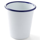 White Enamelled Cup 400ml Hendi 621332