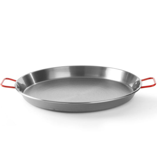 Hendi Round steel paella pan with handles. 420x120 mm