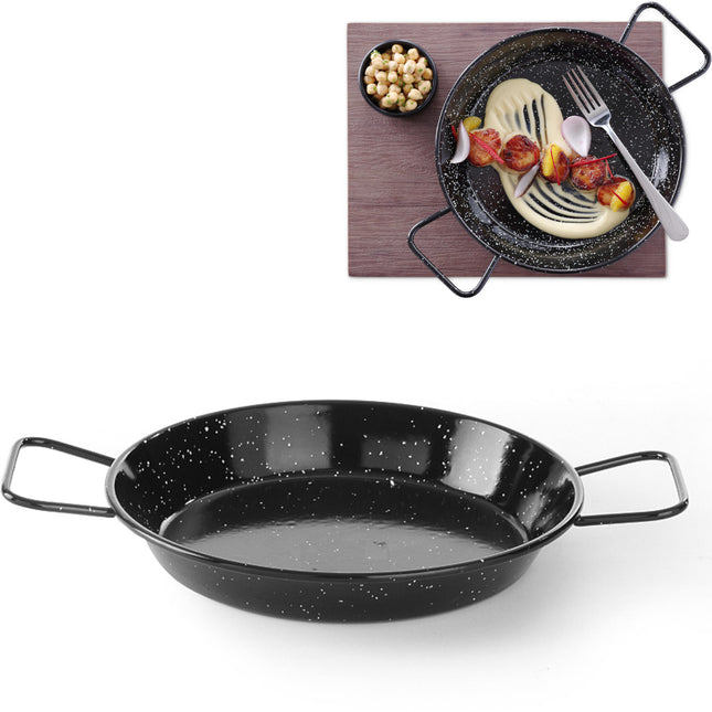Paella pan enamel wł. 10 cm - Hendi 622704
