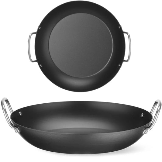 Hendi Universal serving frying pan made of carbon steel, diameter. 243 mm