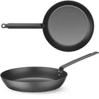 Hendi Frying pan for all types of cookers, made of carbon steel. 244 mm