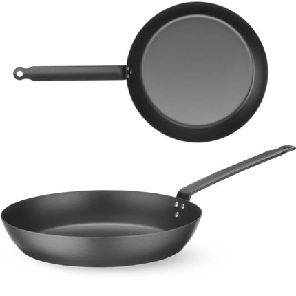 Hendi Frying pan for all types of cookers, made of carbon steel. 282 mm