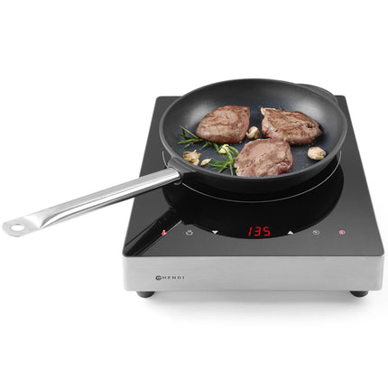 Induction pan Profi Line aluminium cast coated with titanium wed 280 mm - Hendi 62925