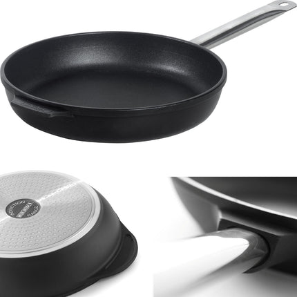 Induction pan Profi Line aluminium cast coated with titanium wed 280 mm - Hendi 62925