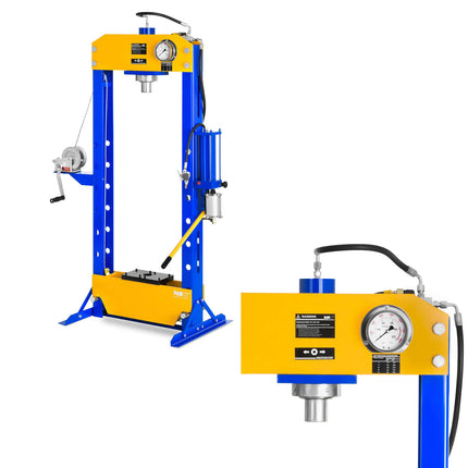 MSW Hydraulic-pneumatic workshop press 30T 666 bar MSW WP-30T-P – image 9