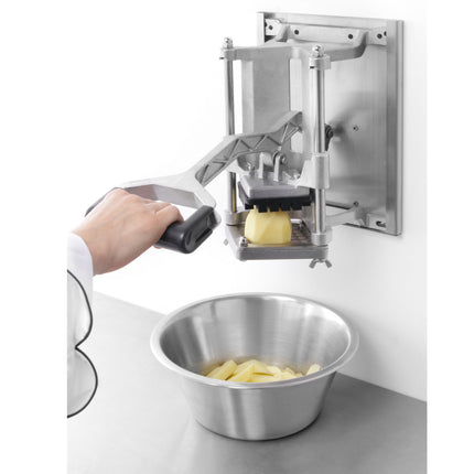 Hand slicer for potato fries with 4 blades - Hendi 630402