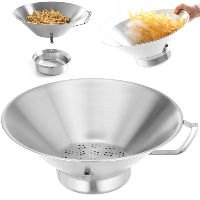 Hendi Stainless steel sieve for salting fries