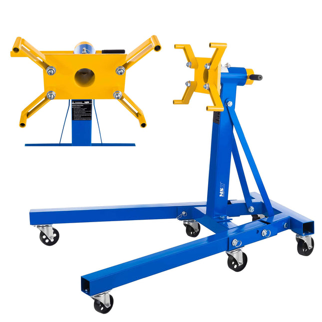 Rotary gearbox engine stand 900kg MSW MS-900