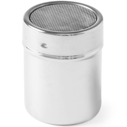 Kitchen dispenser with powder sugar sieve stainless steel 55mm high. 75mm - Hendi 631300
