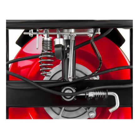 Spiral pusher for electric tubes 390W 23m MMW-DRAIN CLEAN 23E + heads