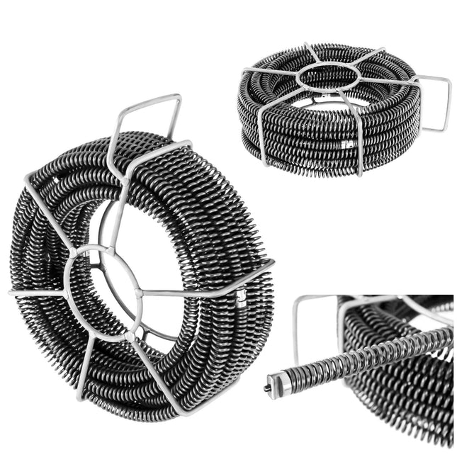 MSW Spiral spring pusher for hydraulic pipe 6 x 2.45 m wed. 16 mm Set