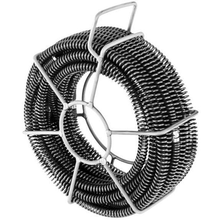 Spiral spring pusher for hydraulic pipe 6 x 2.45 m wed. 16 mm Set
