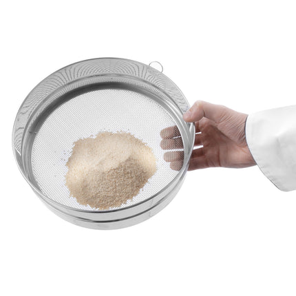 Sieving of sugar powder wed 407mm steel - Hendi 637821