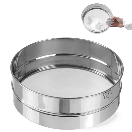 Sieving of sugar powder wed 407mm steel - Hendi 637821