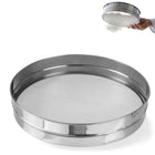 Baker's sieve thick for screening flour fir 407mm steel - Hendi 637838