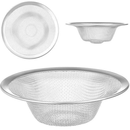 Hendi Round drain strainer for sink STEEL dia. 110 x 35 mm