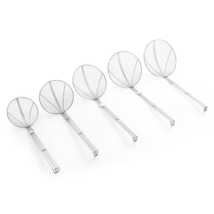 Cedzak eļļas cepšanas sietiņš nerūsējošā tērauda dia. 180 mm — Hendi 640500 