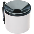 Wall ashtray self-extinct inside and outside white wed 9cm