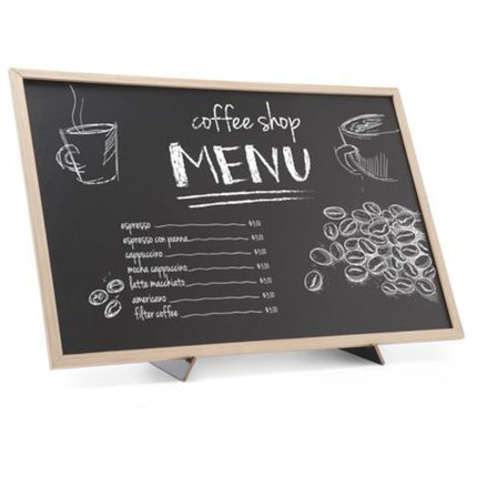 Hendi MENU advertising board with support base 30x40 cm – image 8