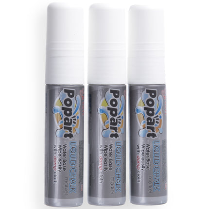 Markers for the plate end 15mm white 3pcs. - Hendi 664223