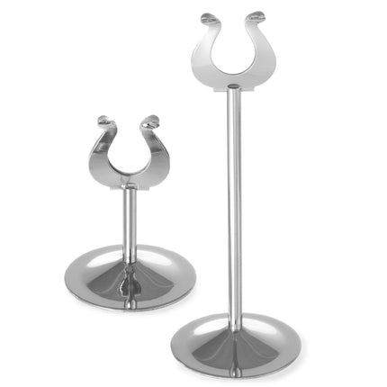 MENU card stand stainless steel 200mm - Hendi 665510