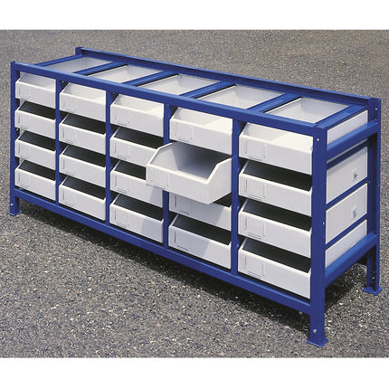 MEVA Drawer workshop shelf for parts and tools with containers SET of 21 pieces. – image 2