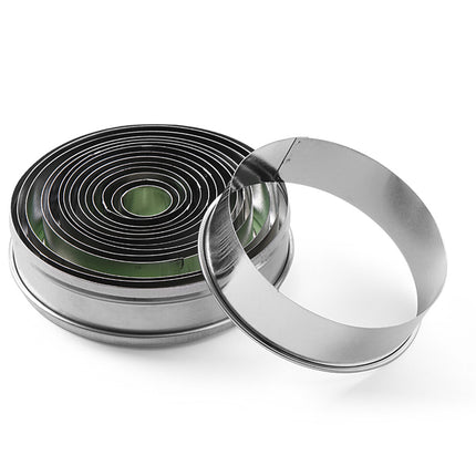 Smooth round cake cutting form wed. 19 - 112mm Hendi 673416