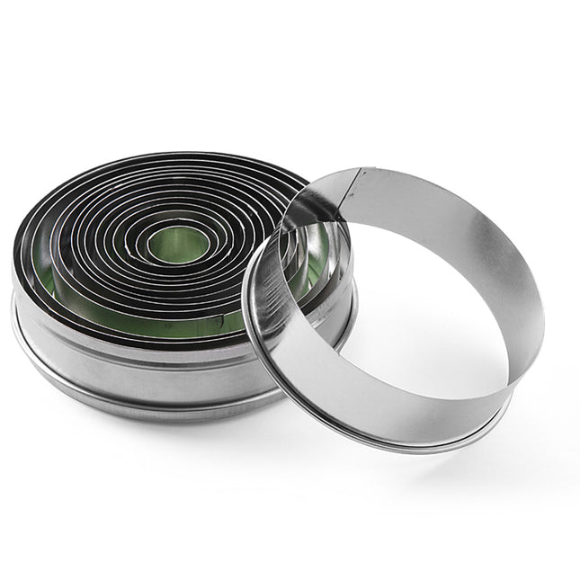 Smooth round cake cutting form wed. 19 - 112mm Hendi 673416
