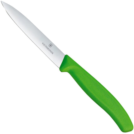 Victorinox Smooth vegetable knife, length 100/212 mm - green
