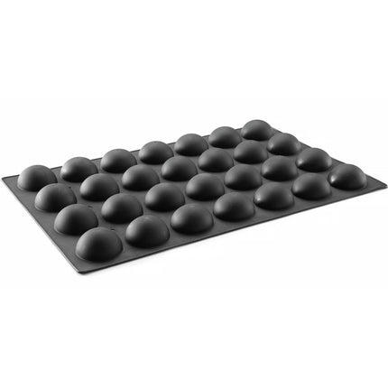 Hendi Silicone mold for pralines, mousses, baked goods, 600 x 395 mm - semicircle – image 2