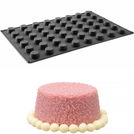 Hendi Silicone mold for pralines, mousses, baked goods, 570 x 375 mm - mini muffins