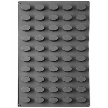 Hendi Silicone mold for pralines, mousses, baked goods, 570 x 375 mm - oval – image 2