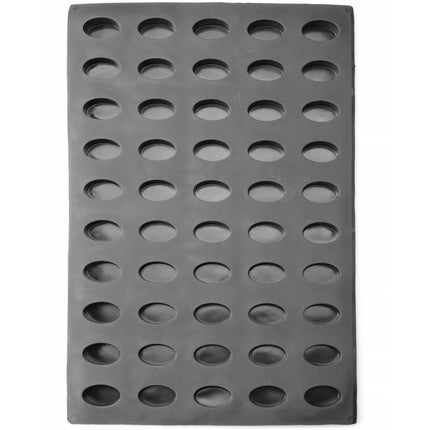 Hendi Silicone mold for pralines, mousses, baked goods, 570 x 375 mm - oval – image 3