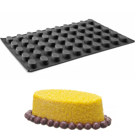 Hendi Silicone mold for pralines, mousses, baked goods, 570 x 375 mm - oval