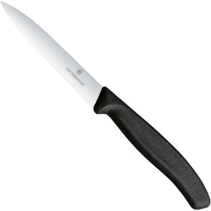 Victorinox Vegetable knife with serrated blade, length 100/212 mm - black