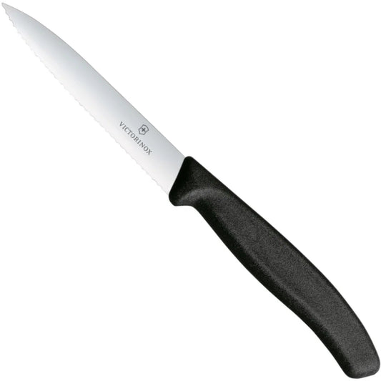 Victorinox Vegetable knife with serrated blade, length 100/212 mm - black