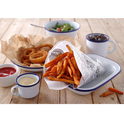 Paper with parchment for hot snacks print paper 250x350mm 500pcs. Hendi 678107 – image 2