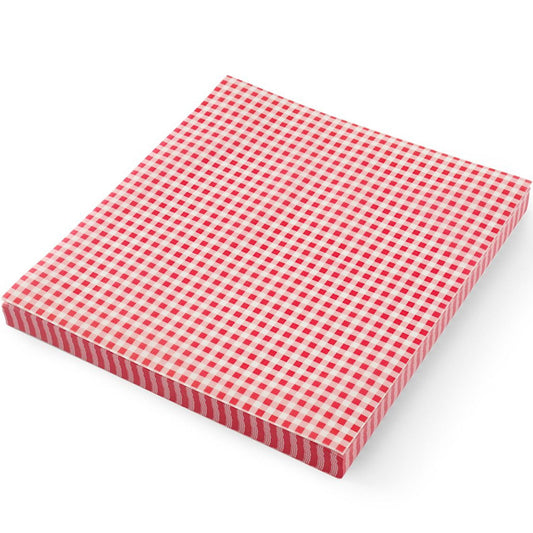 Hendi Parchment paper for French fries snacks 20x25 cm, grid pattern - 500 pcs.