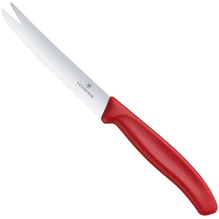 Victorinox Cheese and sausage knife, length 110/219 mm - red
