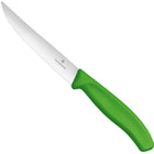 Victorinox Serrated pizza steak knife with a sharp tip, length 120/232 mm - green