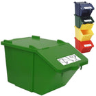 Bunk waste sorting container - green 45L