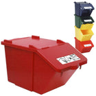 Slipper waste sorting container - red 45L