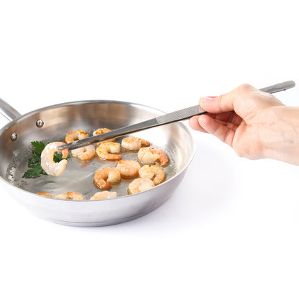 Pinceta gastronomic tweezers made of stainless steel 300 mm - Hendi 680018