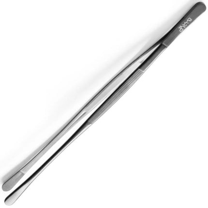 Bar Up Kitchen tweezer with round coated tip 305 mm - black